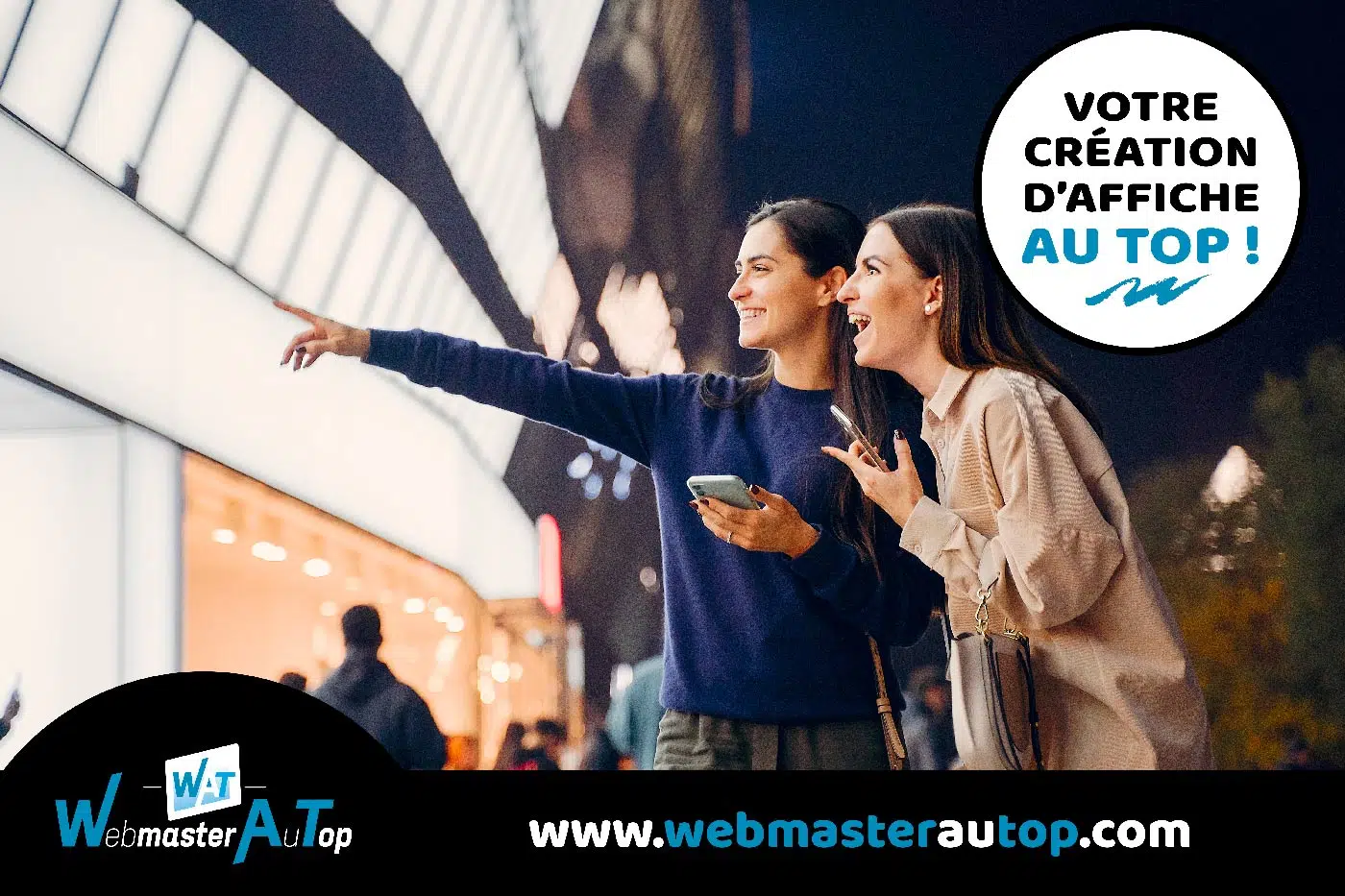 Création d'affiche par votre graphiste à Toulouse chez webmasterautop