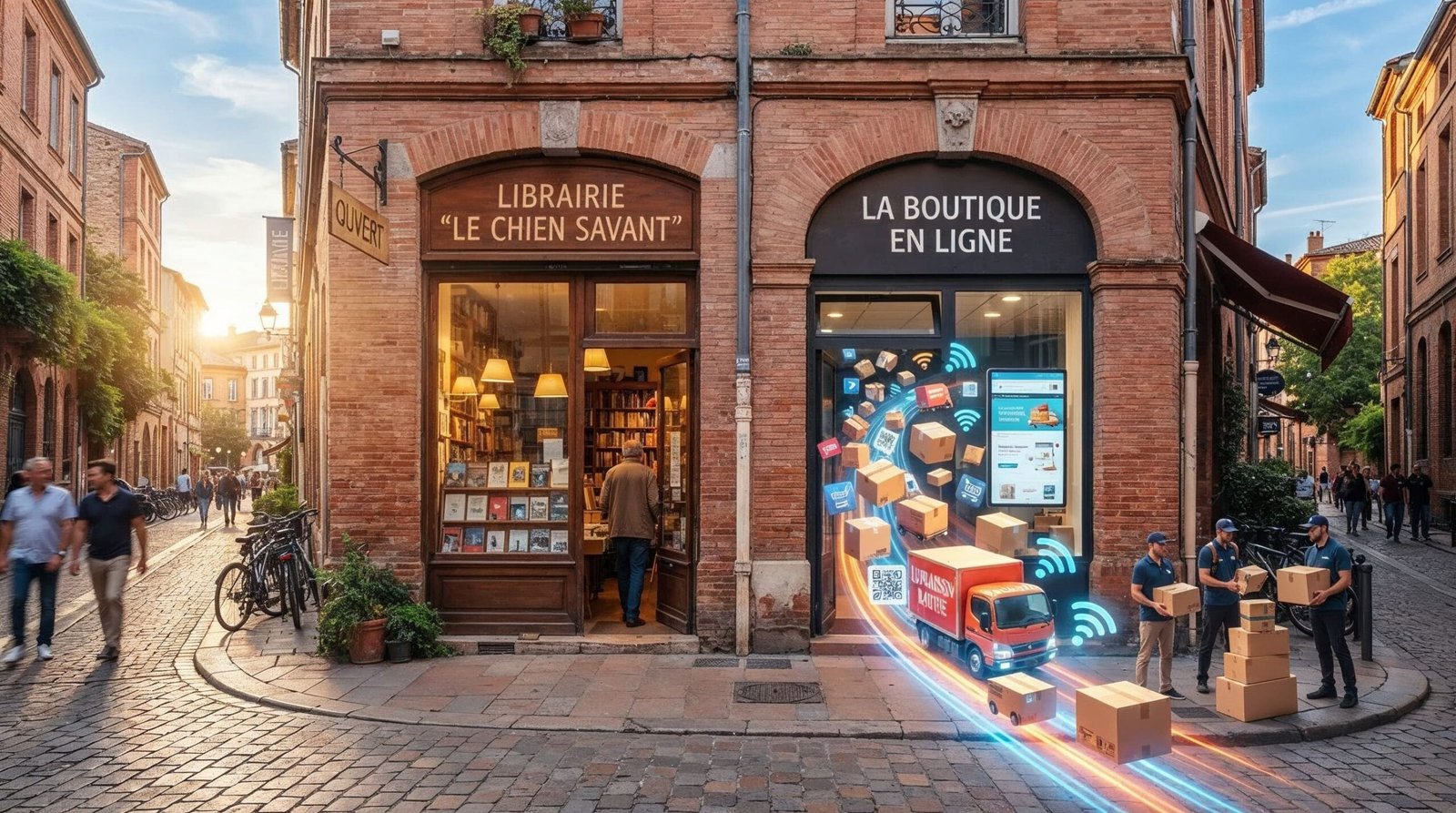 Librairie et boutique en ligne