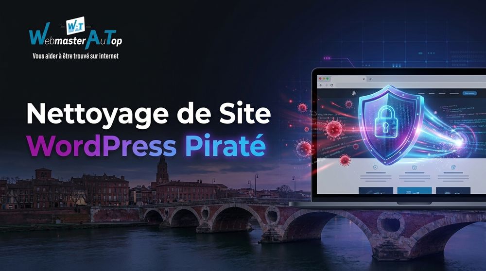 Site WordPress piraté à Toulouse